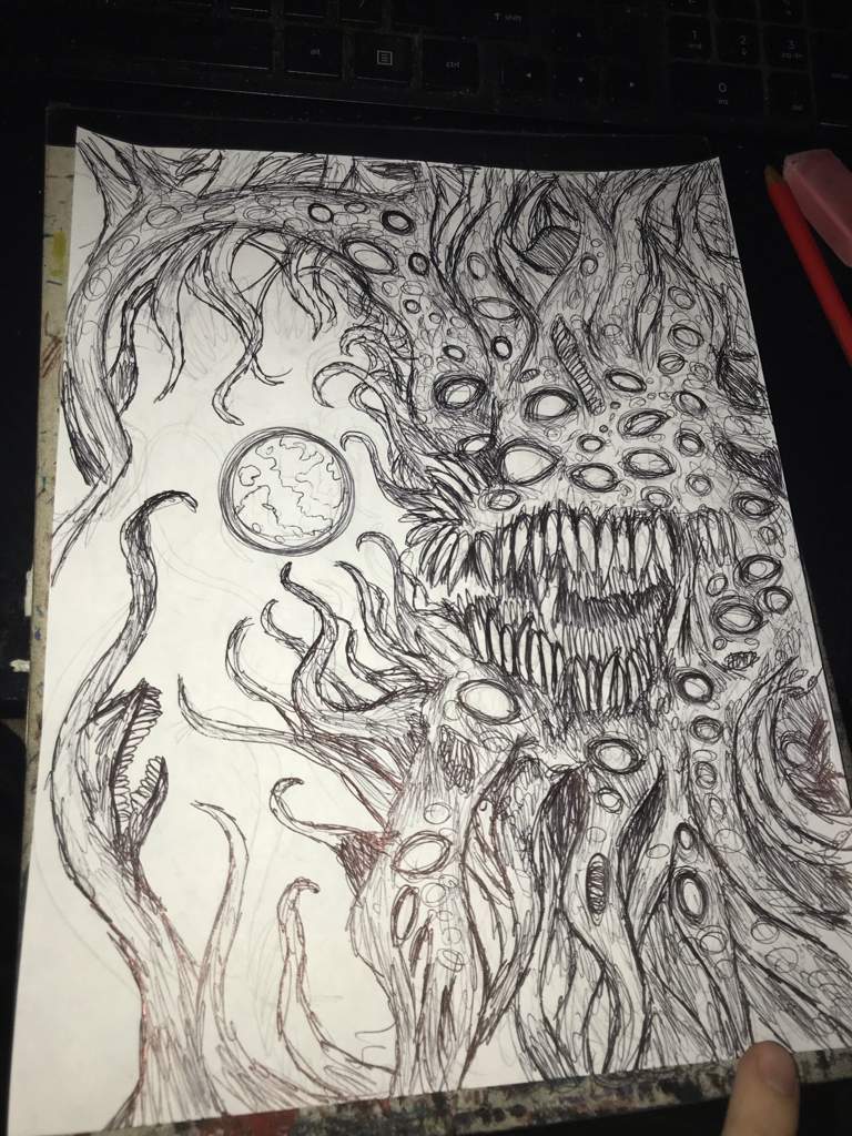 Azathoth - The Nuclear Chaos (traditional Art) 