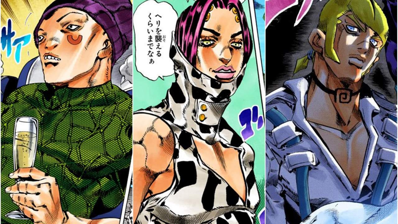 Los tres chiflados version JJBA (Análisis a los hijos de Dio) | Jojo’s ...