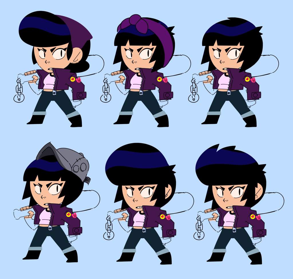 All Concept Art for Brawlers.