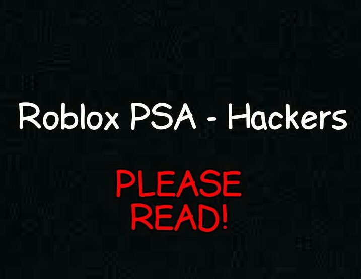 Roblox Psa Hackers And Impersonators Roblox Amino