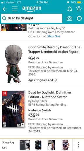 dead by daylight nintendo switch amazon