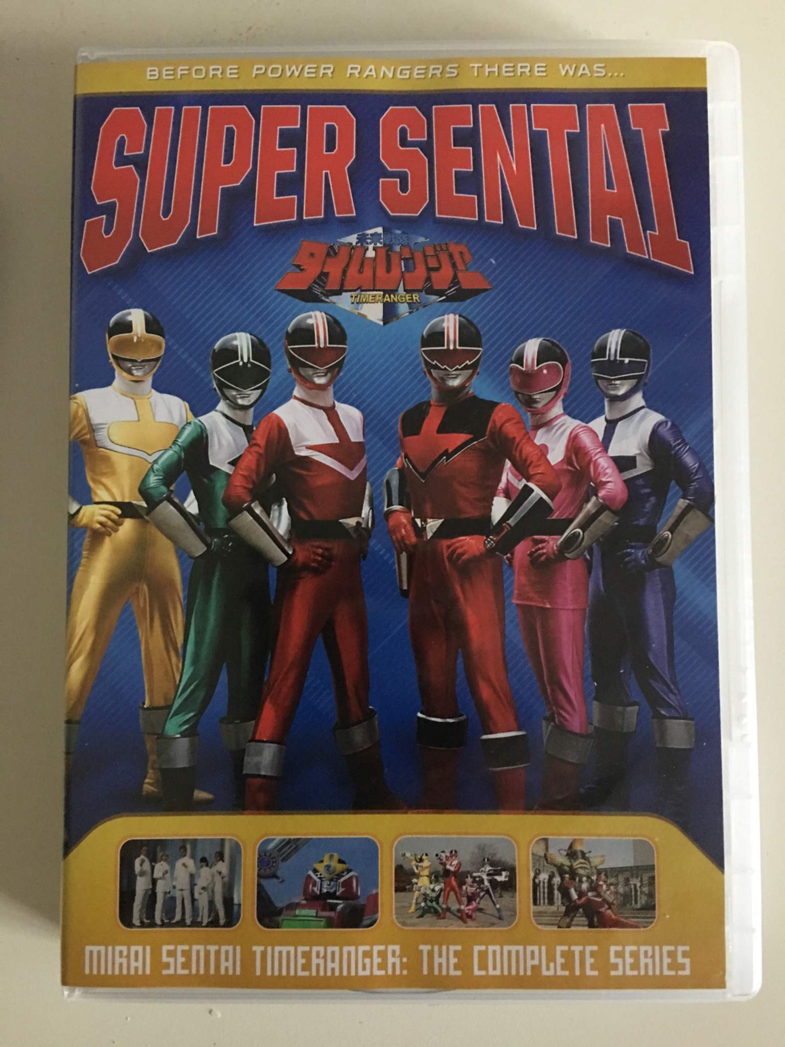 Timerangers DVD set. | Power Rangers World Amino