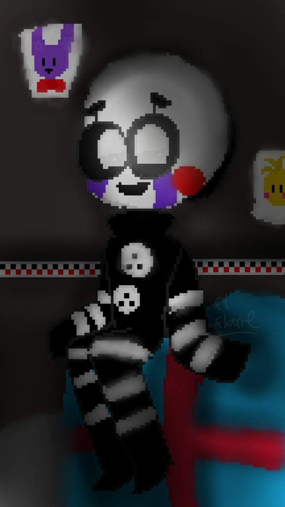 Lil puppet (Pixel art) | Five Nights At Freddy's Amino