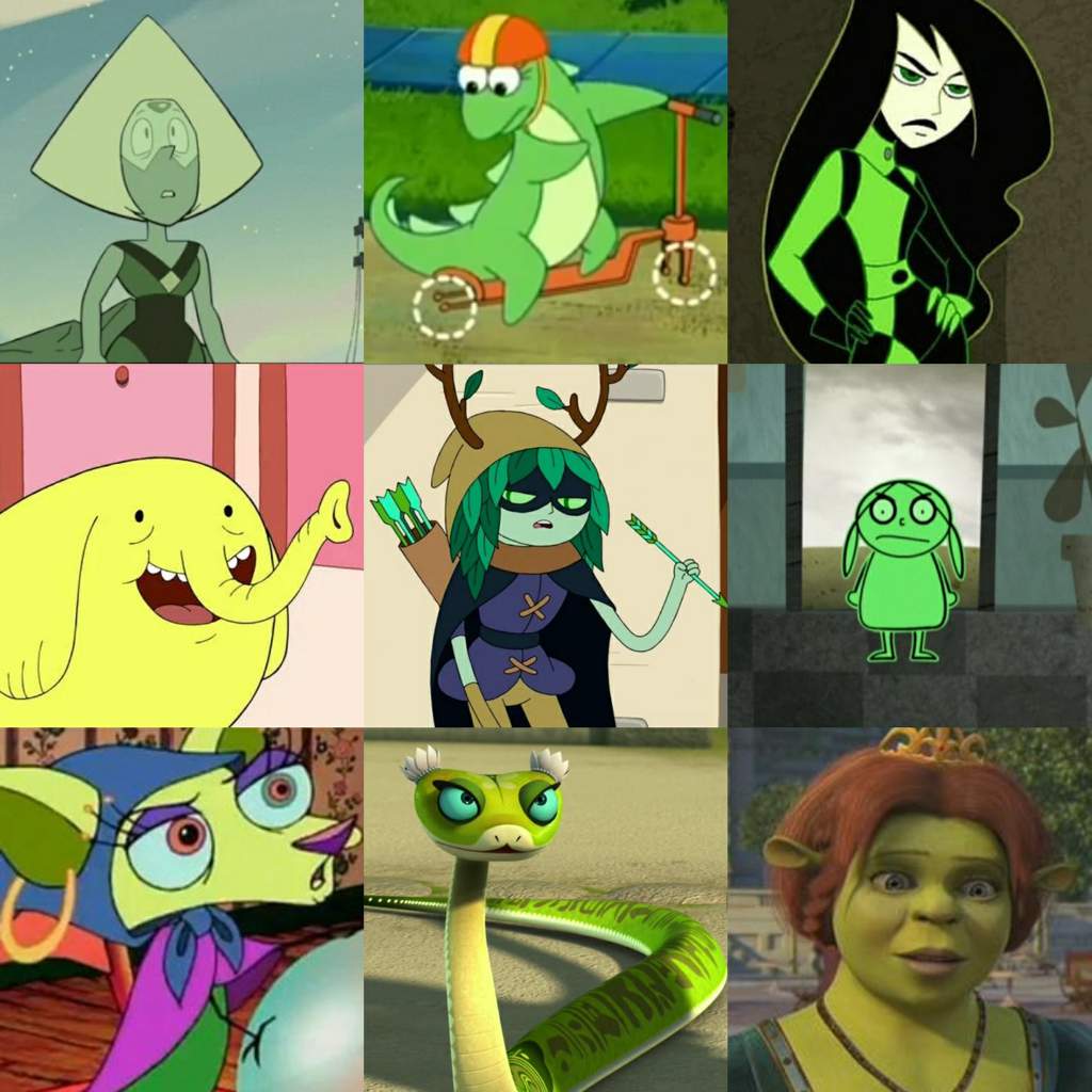 My Personal Favourite Green-Skinned Cartoon Characters. | Cartoon Amino