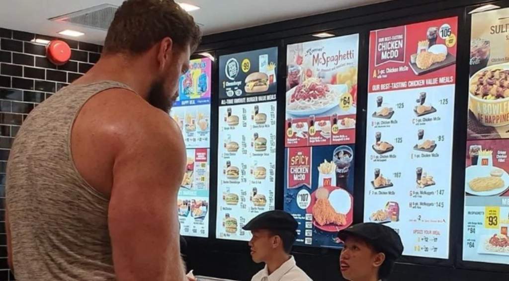 Man Chains Himself To Mcdonald'S