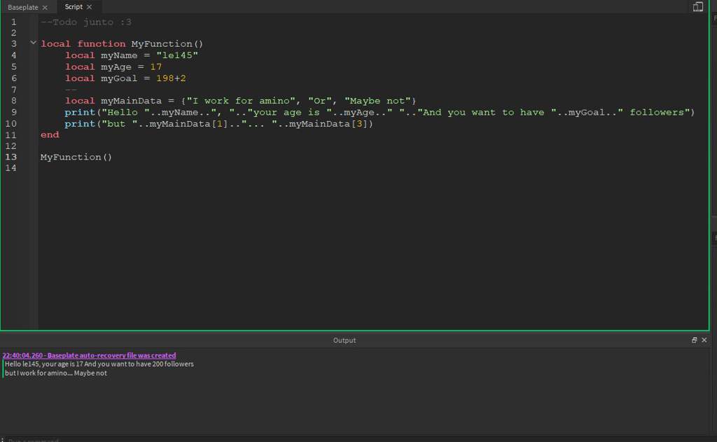 Roblox Lua Script Functions Abizarredayuncopylocked Buzz - roblox beginner scripting functions ep 6