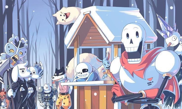 Как победить догами и догарессу в undertale не убивая