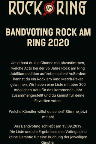 Rock am ring 2020
