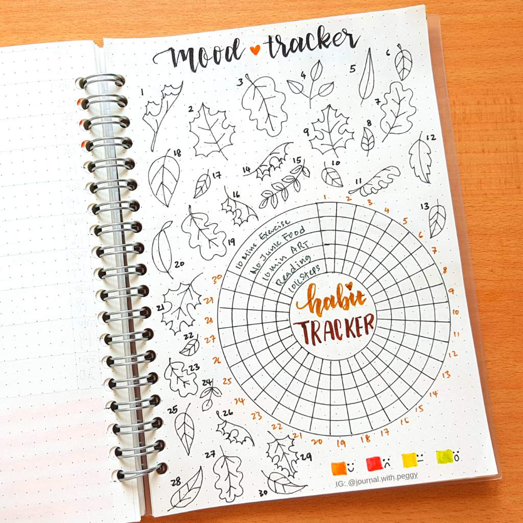 Mood Tracker and Habit Tracker | Bullet Journal Amino