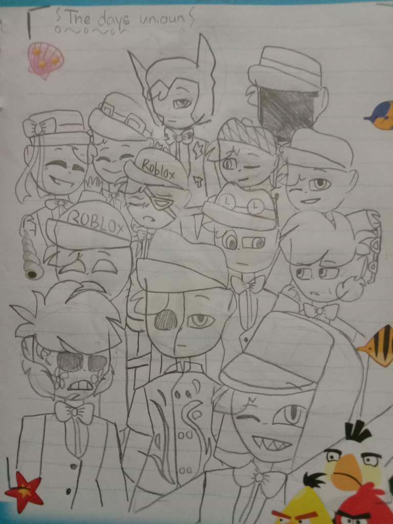 The Days Union Flamingo Amino - scary_day roblox fanart