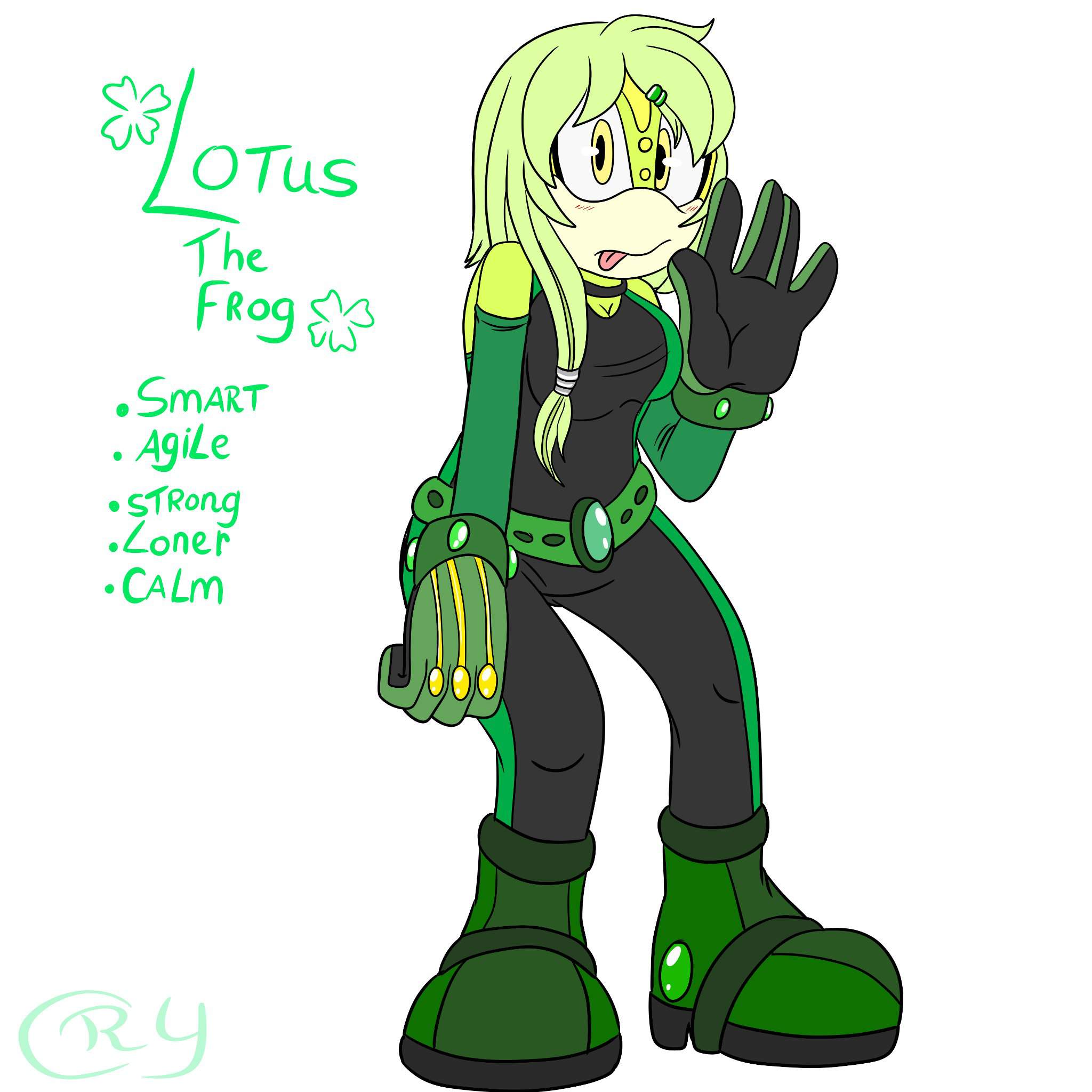 Oc: Lotus the Frog | Sonic the Hedgehog! Amino