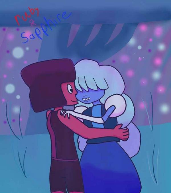 Ruby and Sapphire Dancing Redraw | Cartoon Amino