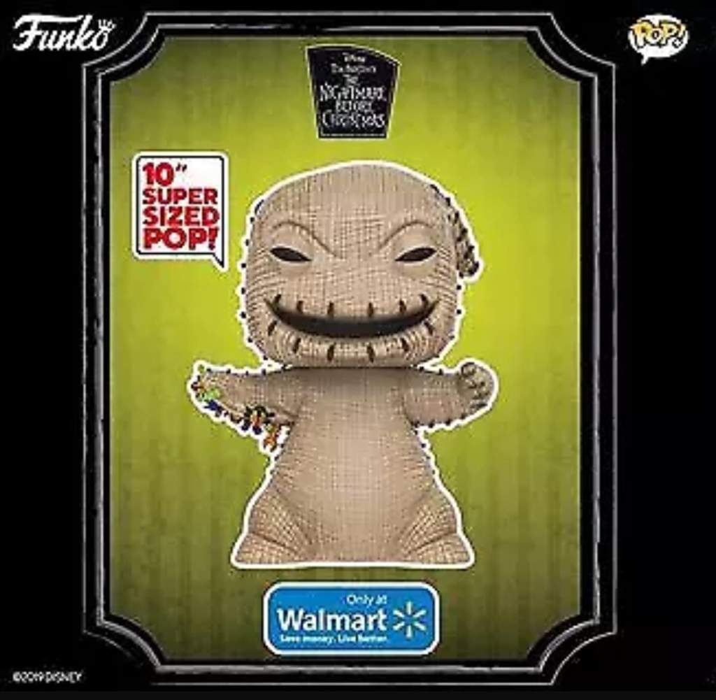 oogie boogie funko pop 10 inch