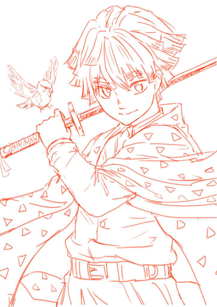 demonslayervillainaddict1: Demon Slayer Zenitsu Drawing : #