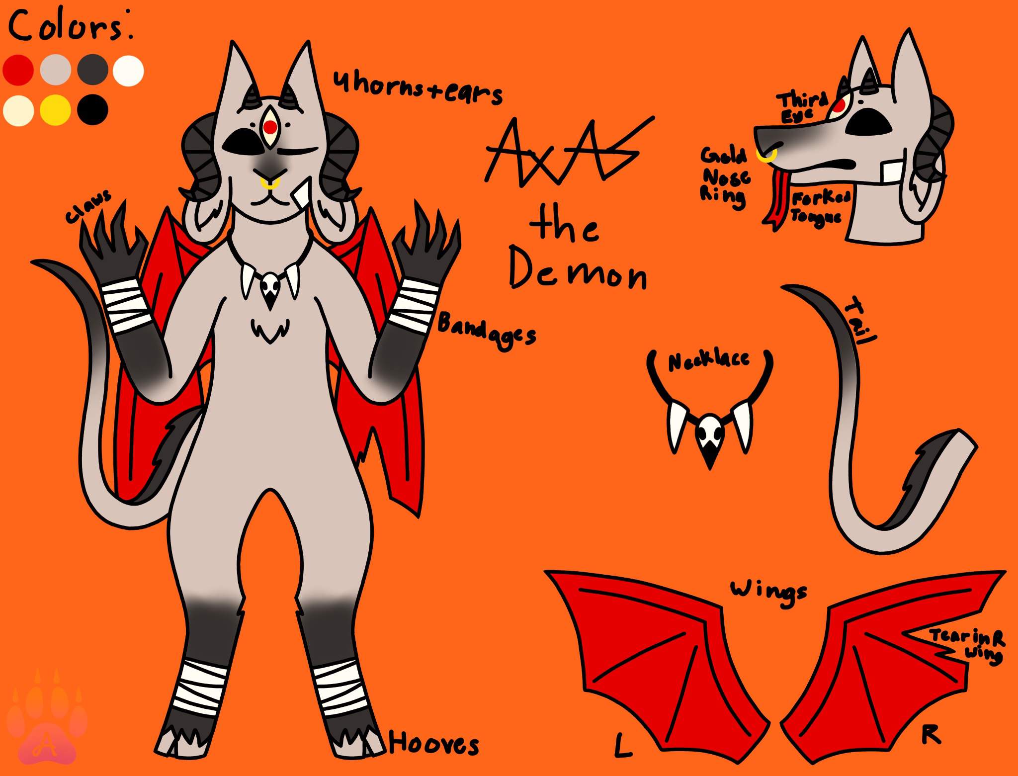 Demonkin Reference Sheet | 𖣘Therian • Amino𖣘 Amino