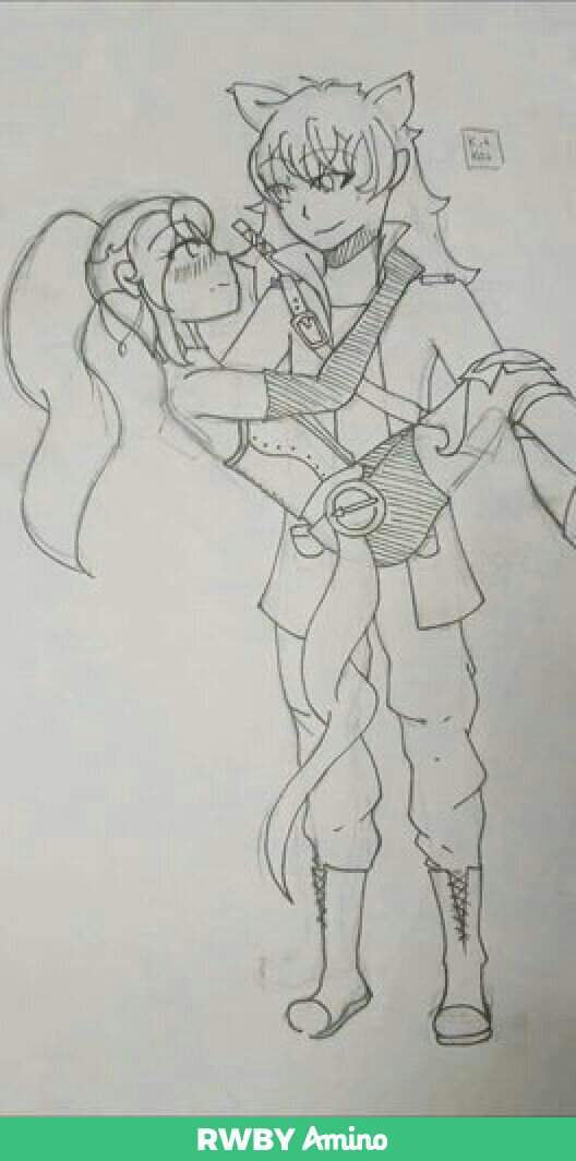 Ideas for Ship names? (Not my Art) Male Wolf Faunus Oc x Pyrrha Nikos ...