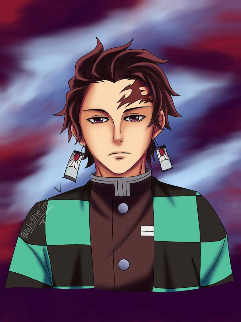 Tanjiro Kamado Fanart || Demon Slayer | Anime Amino