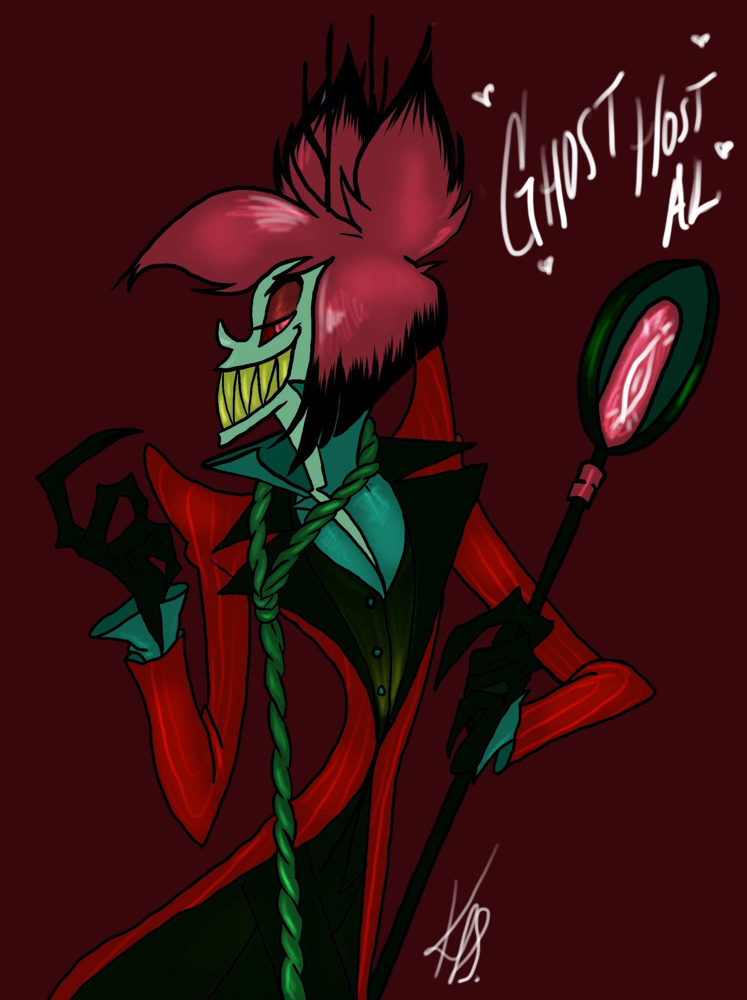 Ghost Host Alastor | Hazbin Hotel (official) Amino