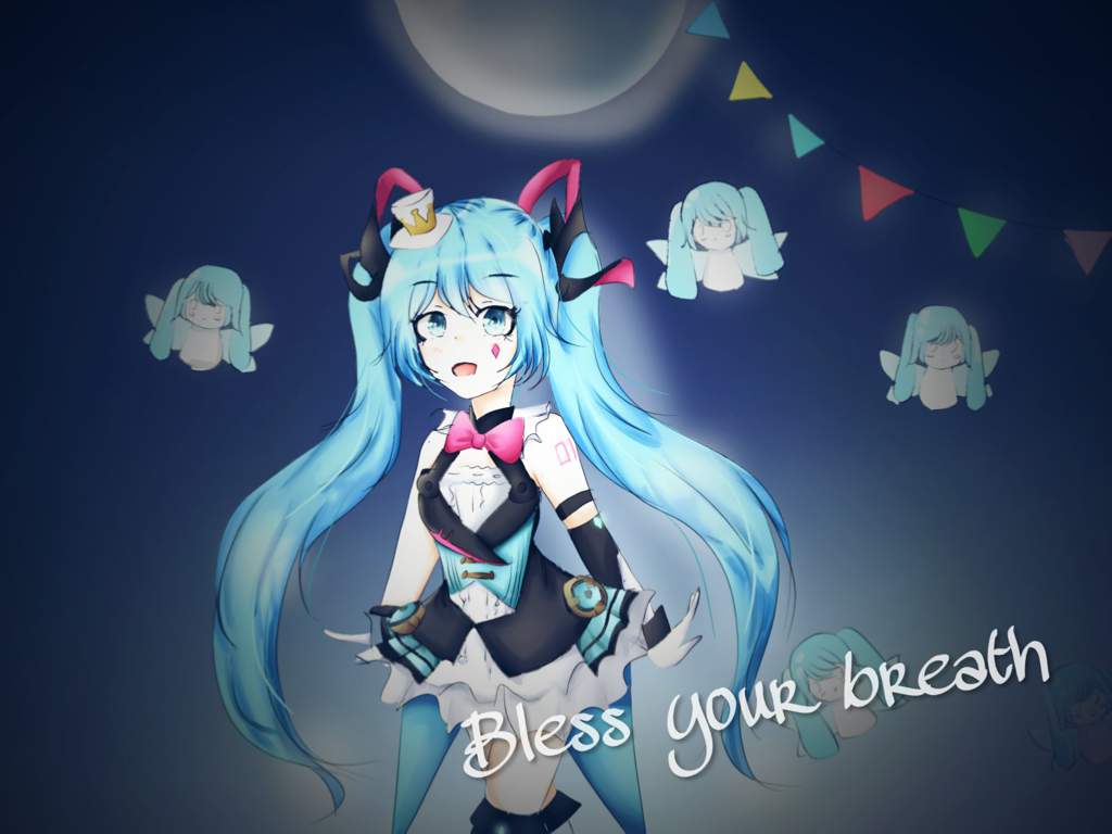 Bless Your Breath Fanart Miku Hatsune Amino