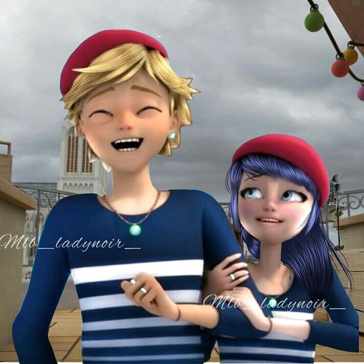 Adrienette in the rain ! Hope you like it ! | Miraculous Amino