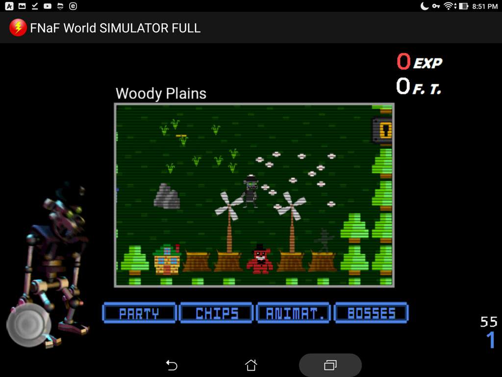 fnaf world simulator