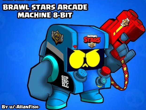 𝔾𝕦𝕚𝕒 8 𝔹𝕚𝕥 A Maquina De Arcade Ambulante Brawl Stars Amino Oficial Amino - quando vai chegar o 8 bit no brawl stars