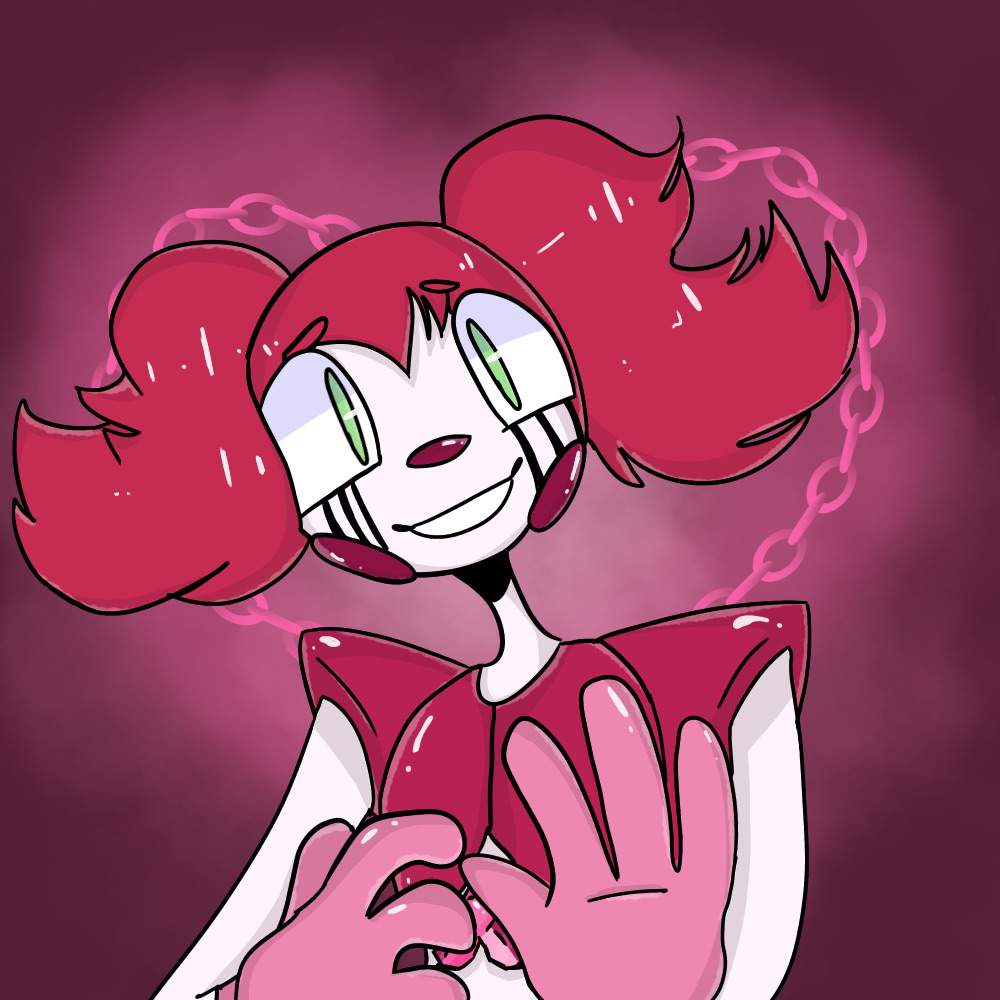So I combined spinel and circus baby- | FNAF : Sister Location Amino
