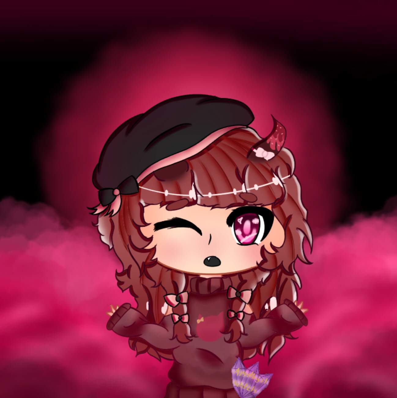 Cute demon girl UwU | Gacha-Life Amino