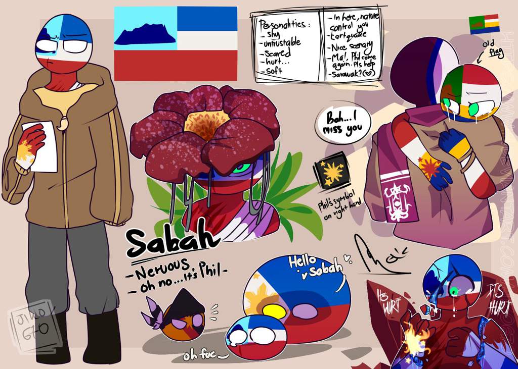 Countryhumans Philippines X Malaysia Pic Wabbit 3260