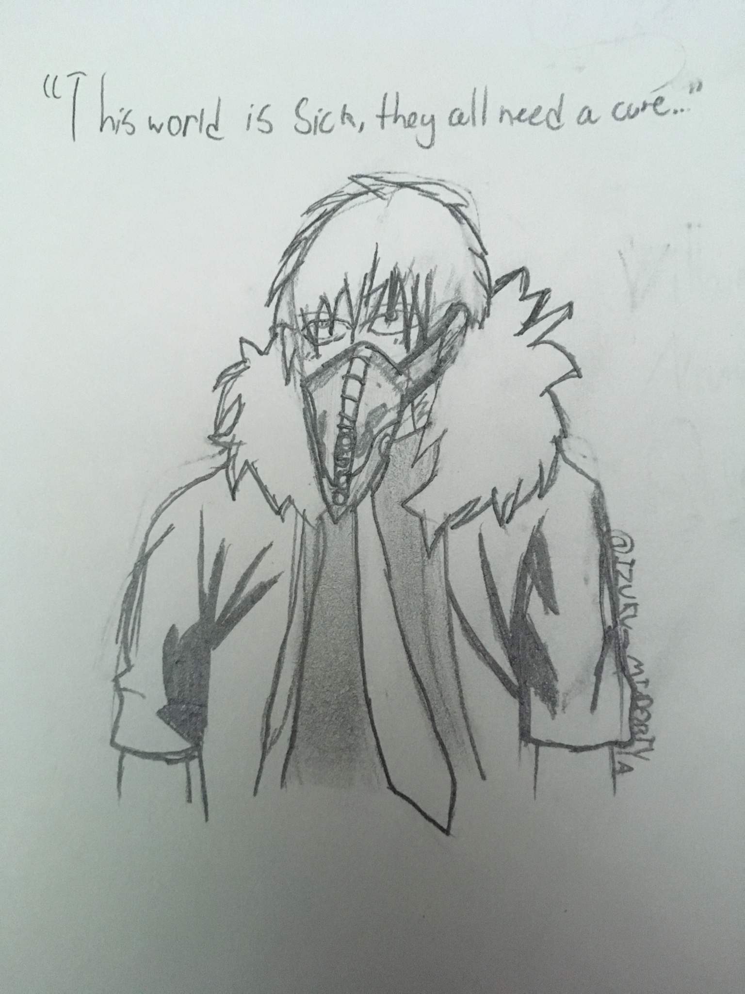 Overhaul/Kai Chisaki Drawing | My Hero Academia Amino