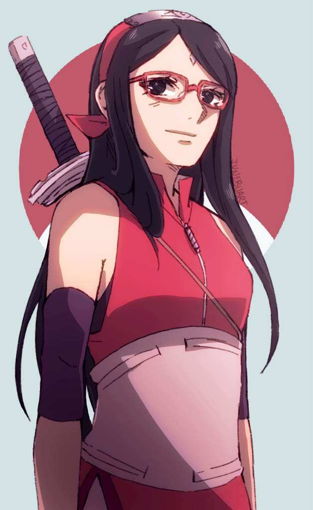 Teen Uchiha Sarada Fan Art Naruto Amino