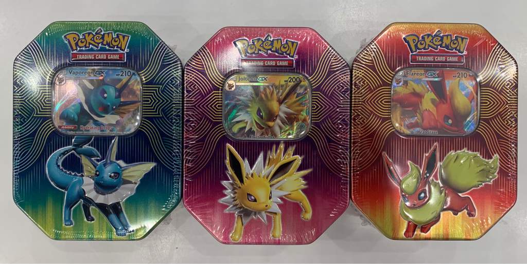 eevee and pikachu gx box
