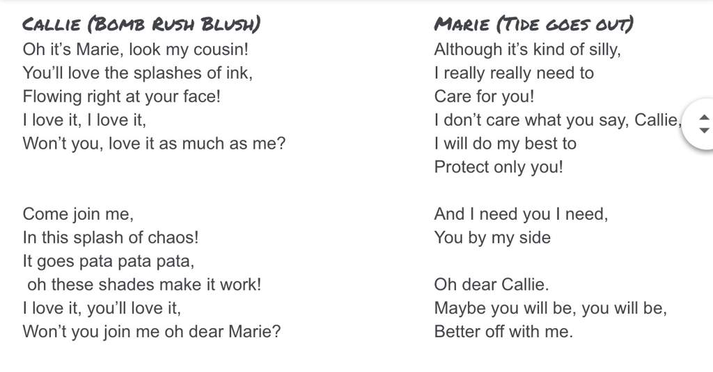 Tidal Rush Dj Octavio Feat Callie Vs Marie Fanmade Lyrics Nintendo Amino - tidal rush roblox
