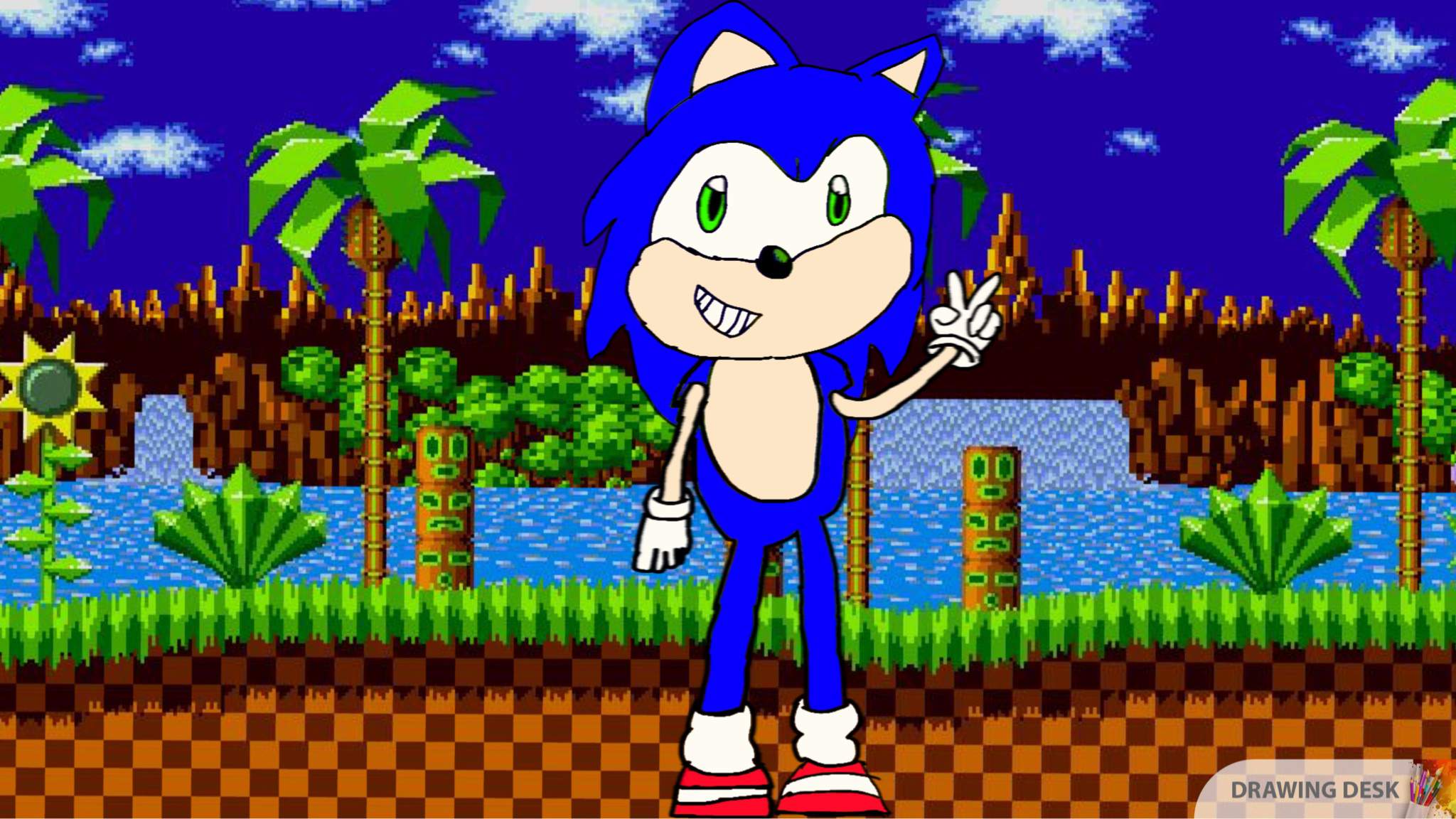 Sonic Drawing | Sonic the Hedgehog! Amino