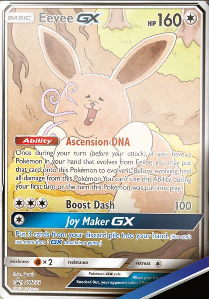 Funny Eevee Gx Card Pokémon Amino