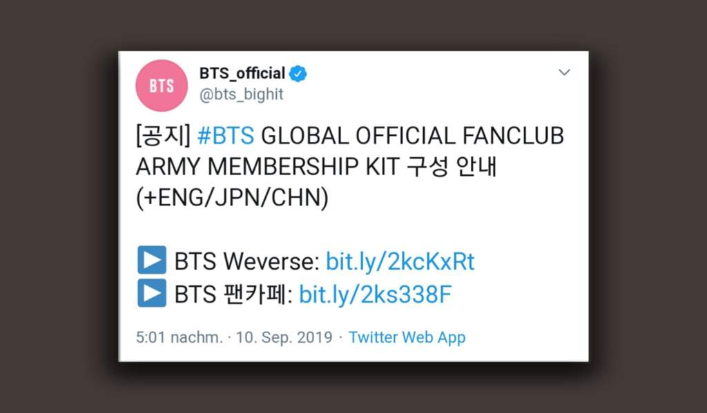 News Preview Of Bts Global Official Fanclub Army Membership Kit Army S Amino