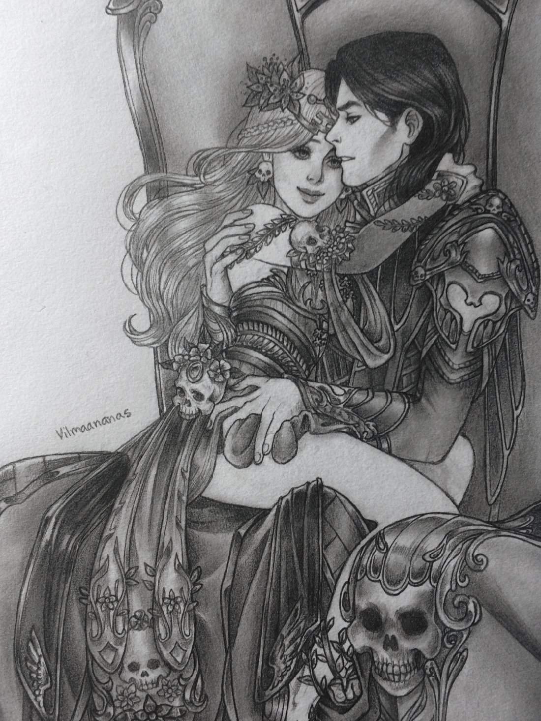 Hades and Persephone | Fan art | Smite Amino