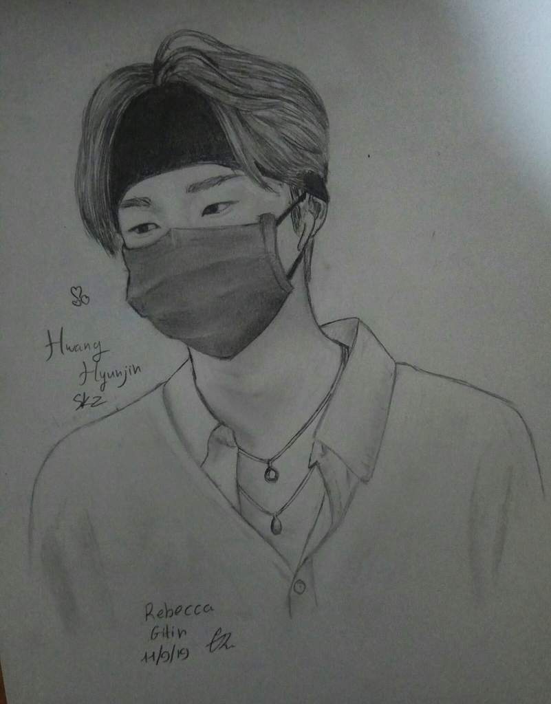 Hwang Hyunjin Fan Art ♡ | K-Pop Amino