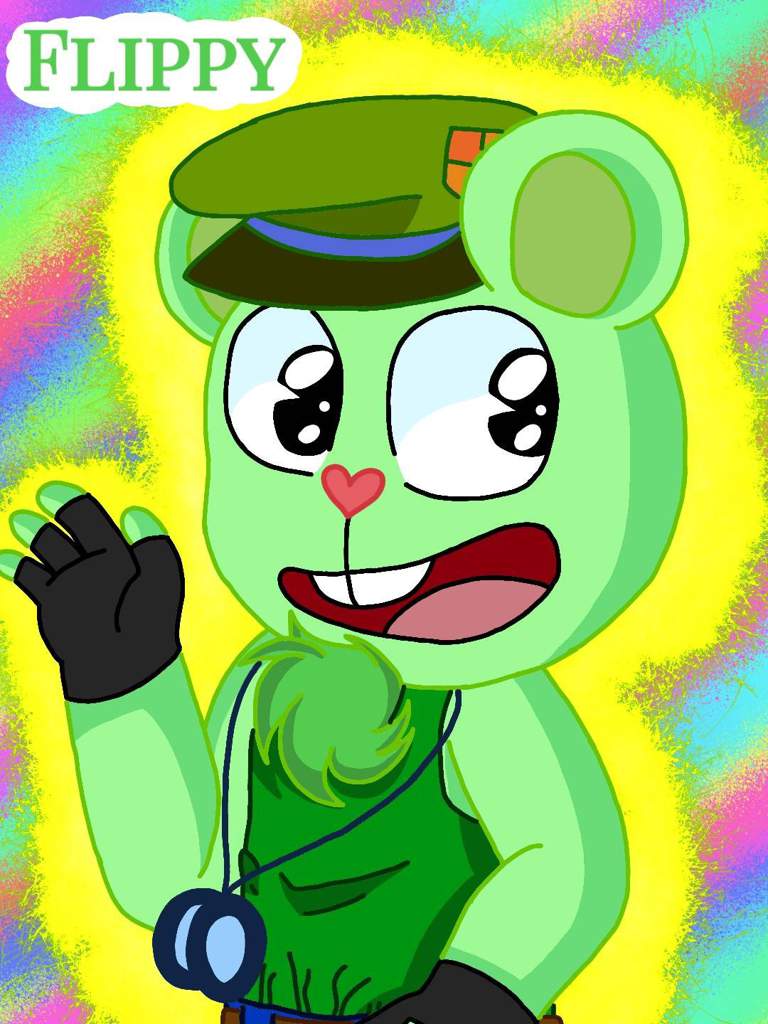 Happy tree friends flippy обои