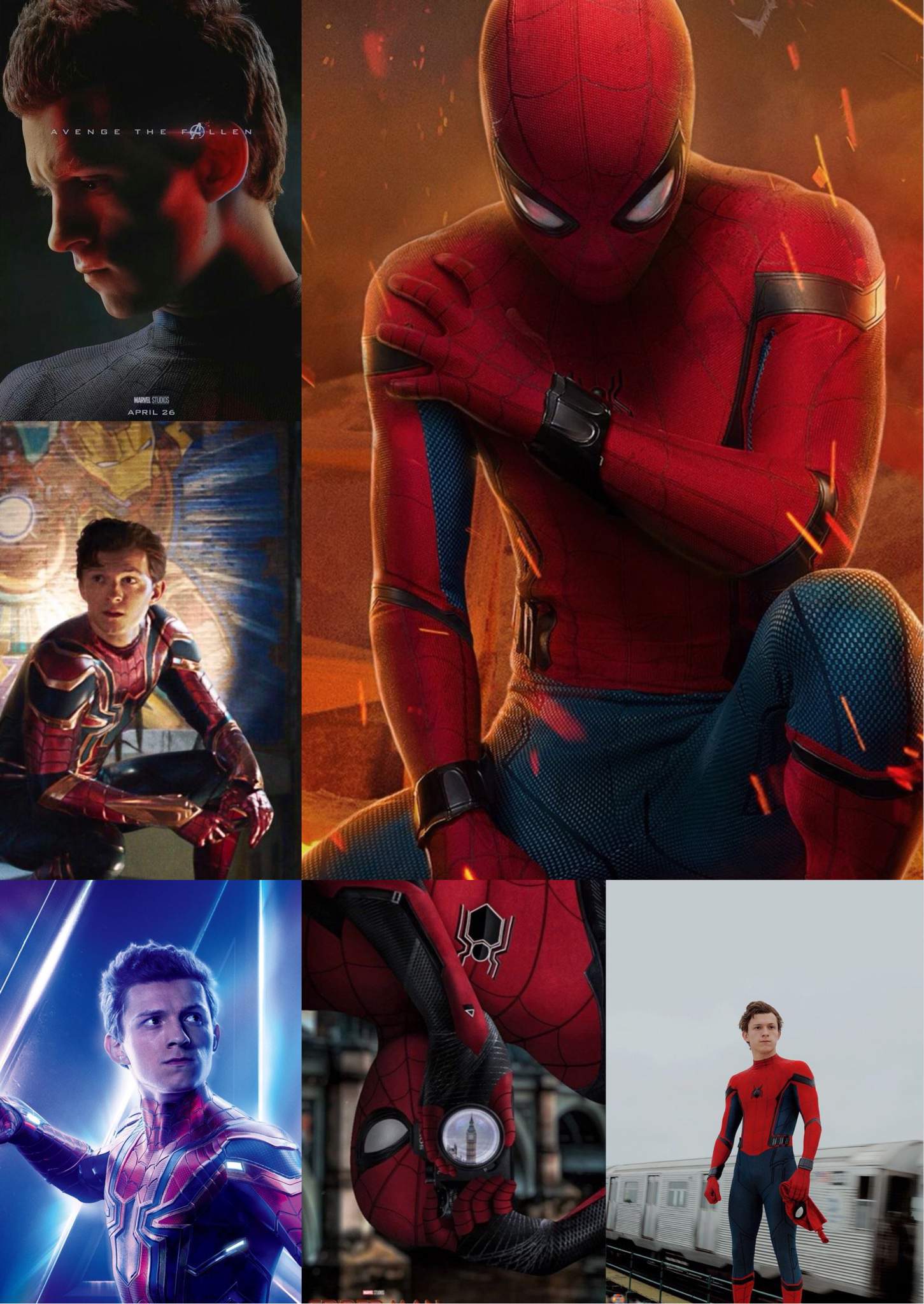 Spider-Man Collage!! | Tom Holland Amino