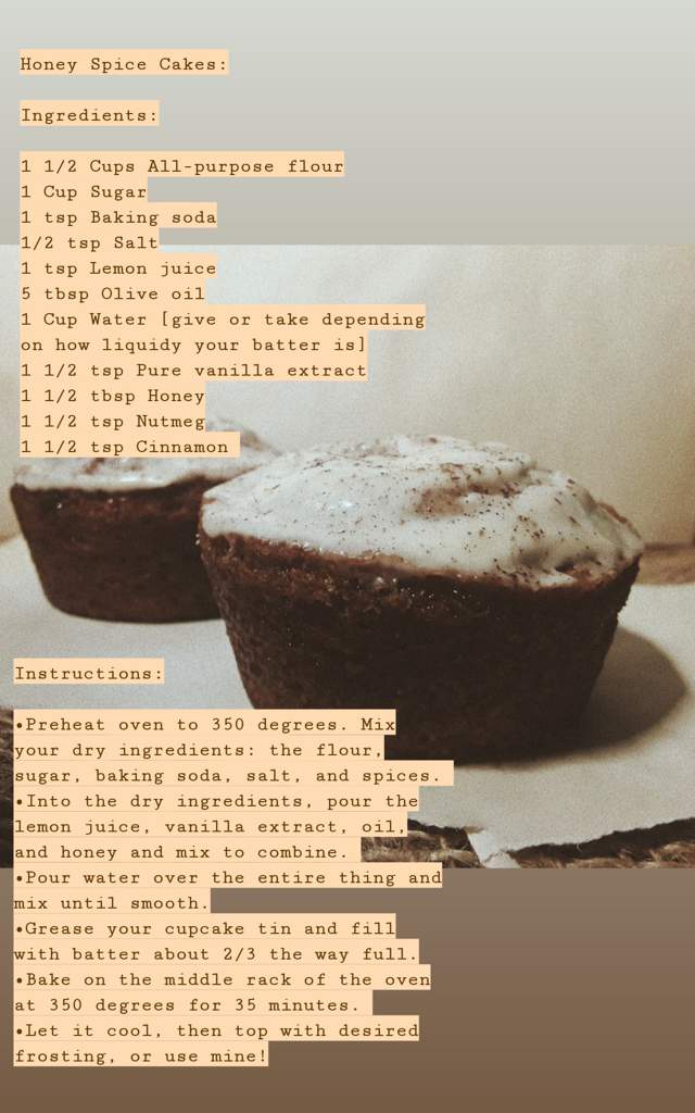 Honey Spiced Cakes Mabon Recipes Pagans Witches Amino