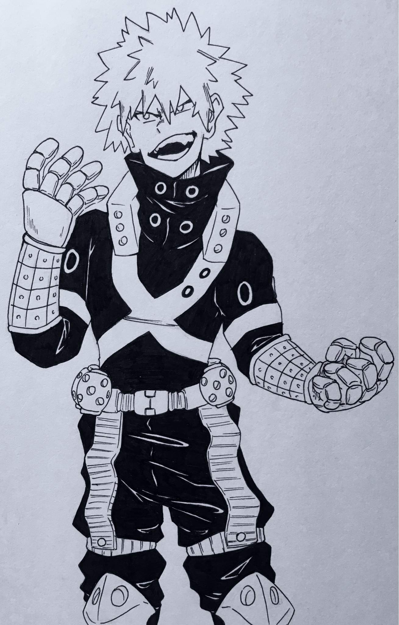 Ink Bakugou | My Hero Academia Amino