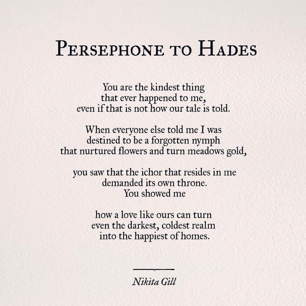 persephone and hades quotes