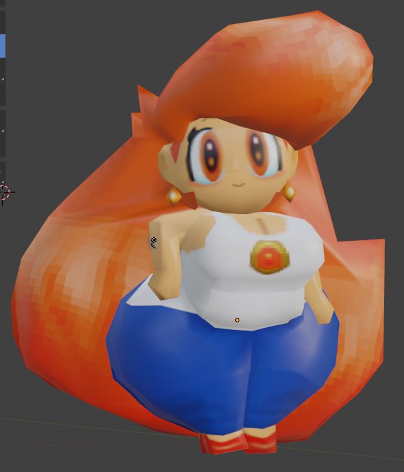 (WIP) Classic Peach 3d model v2 | Mario Amino