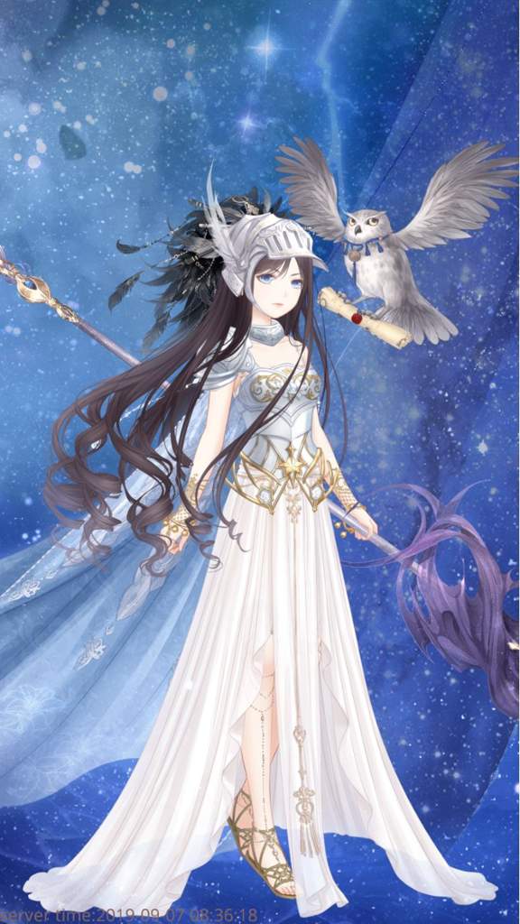 Athena, Goddess of Wisdom and War | Love Nikki Dress Up Queen Amino