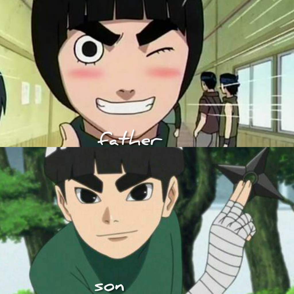 Father (Rock Lee as a genin) vs son (Metal Lee) who would win? | Naruto  Amino