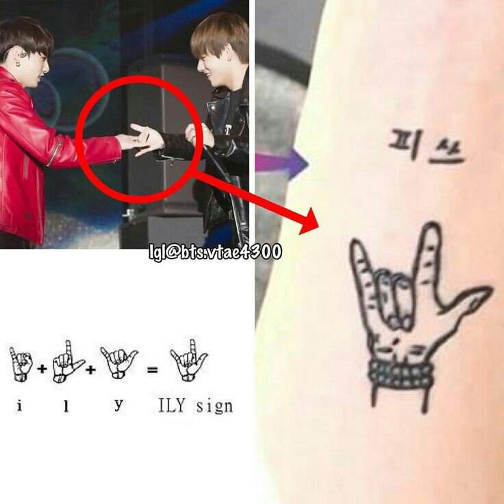 Jungkook Tattoo Emoji - tattoo design