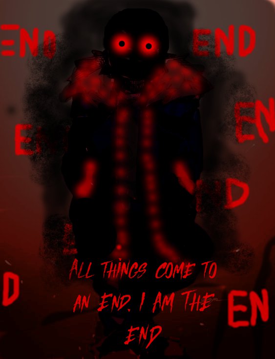 Anti God!Sans: the Embodiment of all evil and the bringer of the End ...