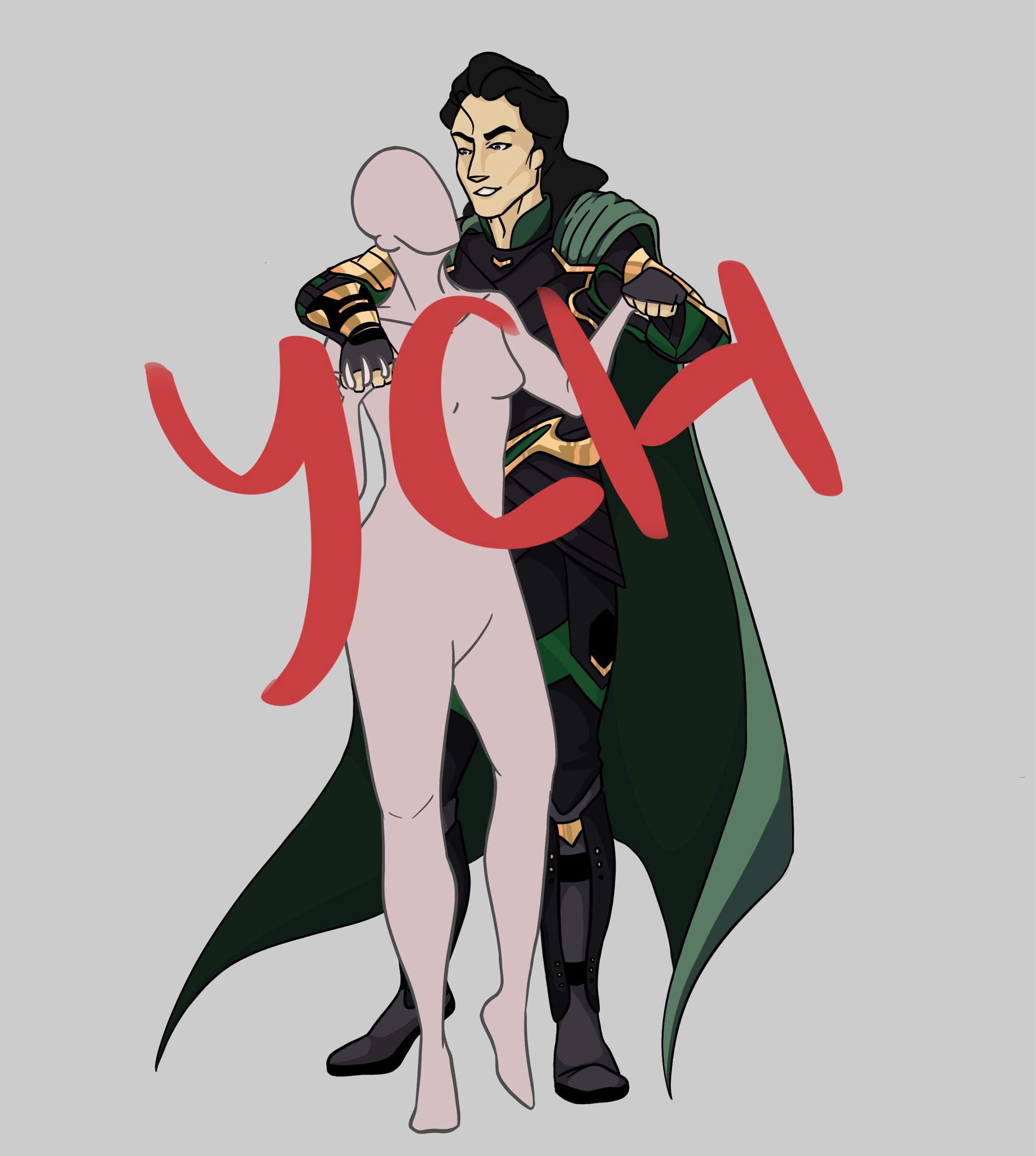 Loki x OC YCH | Marvel Amino