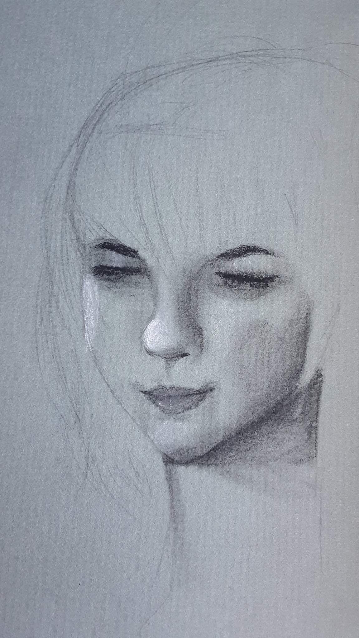 Charcoal Portrait | Beginner Artist Amino